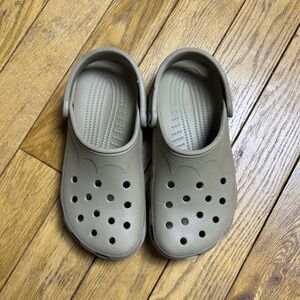 Crocs Classic Clogs Khaki Tan Mens 4-5 Womens 6-7 Unisex Slip On Comfort Shoes